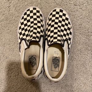 Checkered vans